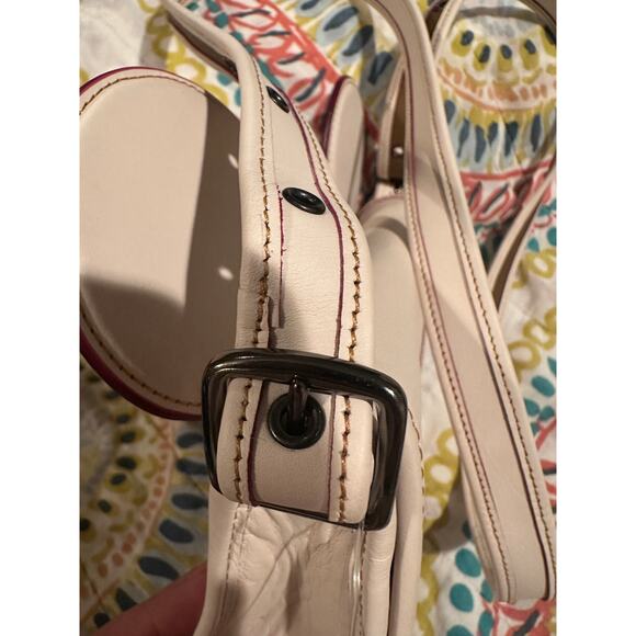 Disney x Coach Patricia Saddle Crossbody With Mickey Mouse Ears Bag Chalk - Picture 7 of 7